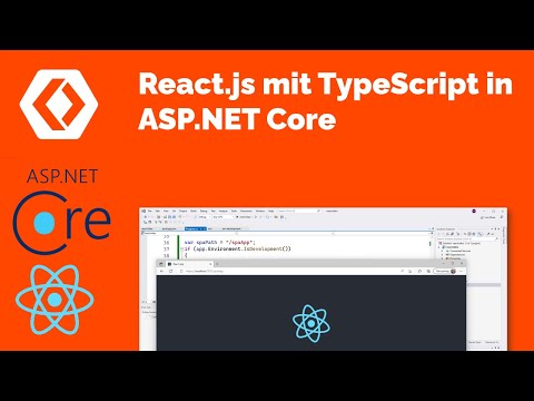 React.js mit TypeScript in ASP.NET Core mit Visual Studio & Visual Studio Code