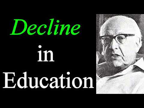 Decline in Education - Dr. C. Gregg Singer / Lecture