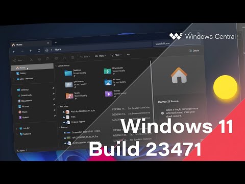 Windows 11 Build 23471 – New File Explorer, Taskbar Labels, Dev Drive/Home, Windows Backup + MORE