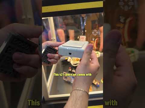 The LEGO Game Boy is playable (kinda) Presented by @NintendoAmerica #sdcc