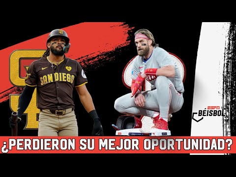 PADRES y FILIS perdieron su MEJOR OPORTUNIDAD de ganar la SERIE MUNDIAL en la 2024 | ESPN Beisbol