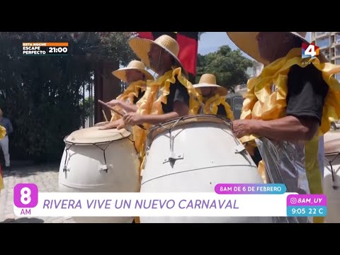 8AM - Rivera vive un nuevo Carnaval