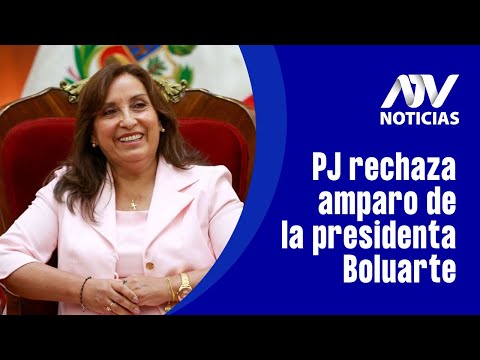 PJ rechaza amparo de la presidenta Boluarte para anular denuncia constitucional en su contra