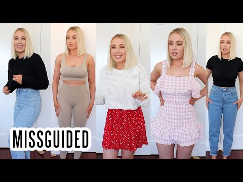 MISSGUIDED CLOTHING HAUL + TRY ON!