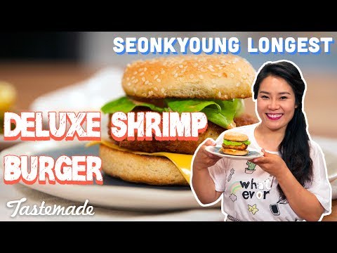 Deluxe Shrimp Burger (Korean McDonald's) | Seonkyoung Longest