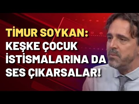 TİMUR SOYKAN'DAN YANIT!