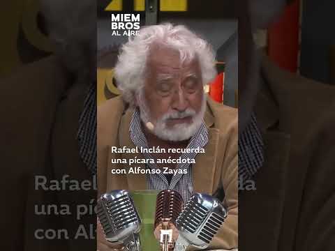 Rafael Inclán recuerda una pícara anécdota con Alfonso Zayas  #shorts