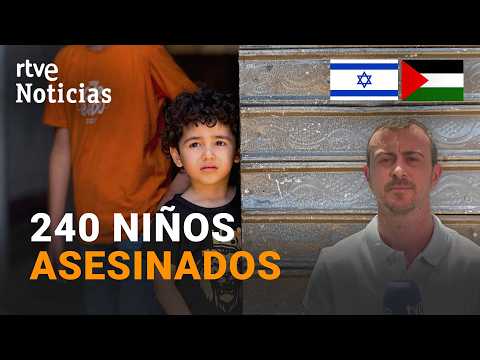 MÁS DE 240 NIÑOS ASESINADOS EN CISJORDANIA POR EL EJÉRCITO ISRAELÍ desde 2023 | RTVE Noticias