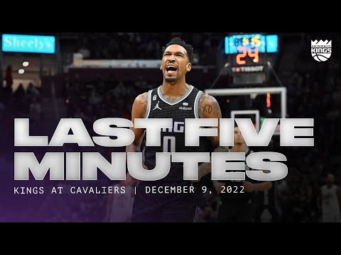 Kings Finish on 19-0 (!!!) Run to Defeat Cavaliers | 12.9.22 video clip