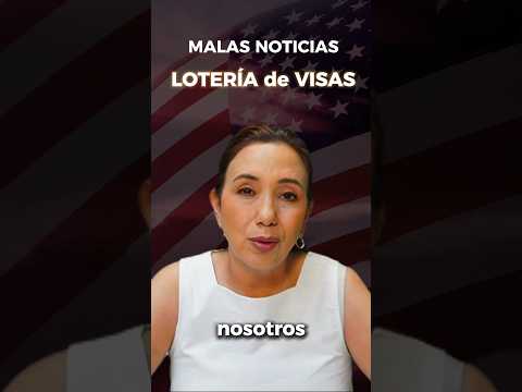 ? LOTERIA DE VISAS: Malas noticias - Inmigrando con Kathia