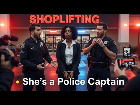 Cops Arrested a Black Woman for “Shoplifting” — Then Learned She Was Their Police Captain!