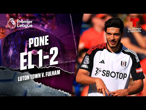 Golazo de Raúl Jiménez para el 1-2 - Luton Town v. Fulham | Premier League | Telemundo Deportes