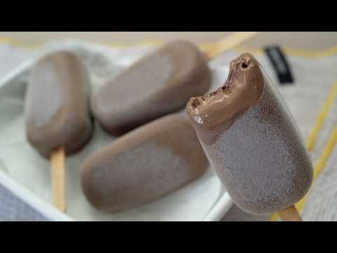 Double chocolate popsicles ダブルチョコアイス