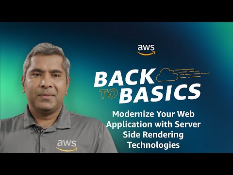 Back to Basics: Modernize Your Web Application with Server Side Rendering Technologies