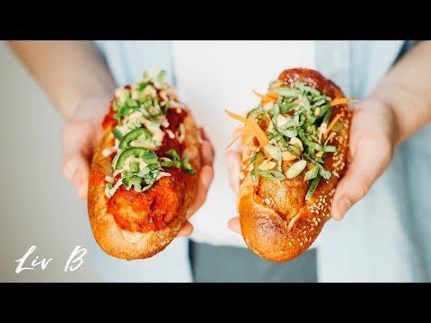 Vegan Meatball Subs - Sweet & Sour AND Spicy Italian