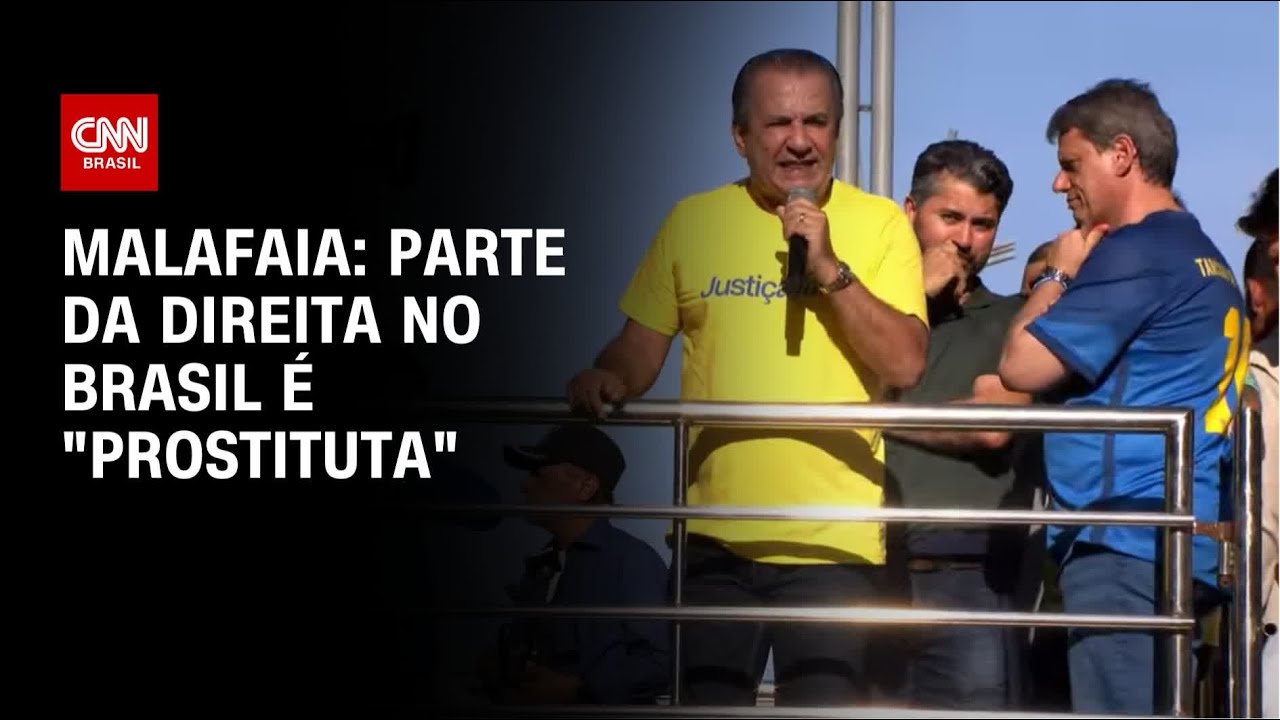 Malafaia à CNN Recado de direita prostituta é para quem tem ministério | LIVE CNN