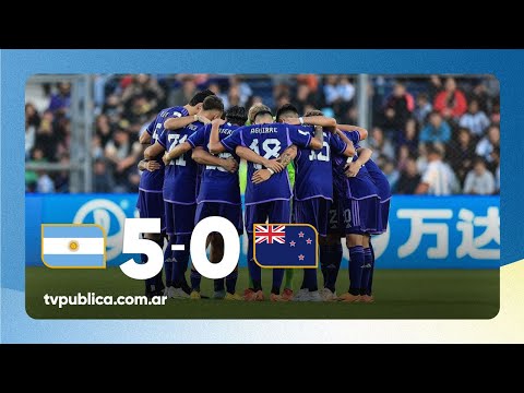 Nueva Zelanda 0-5 Argentina: Resumen del partido - Copa del Mundo Sub-20 Argentina 2023