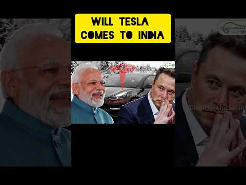 Will Tesla Comes To India #tesla #electriccar #modi #elonmusk
