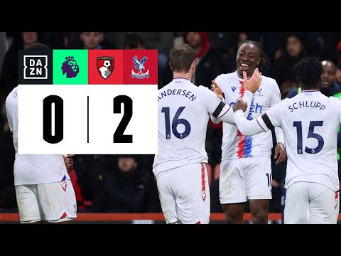 Bournemouth vs Crystal Palace (0-2) | Resumen y goles | Highlights Premier League