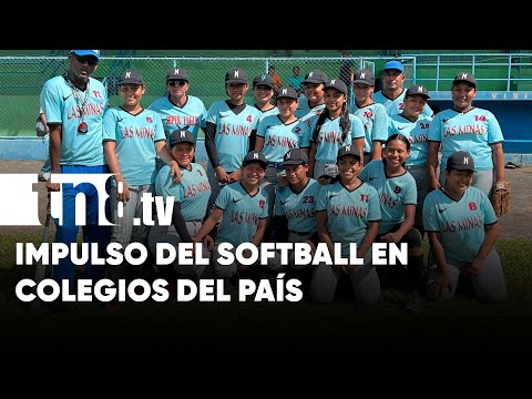 MINED realizó campeonato escolar de softball femenino en Managua - Nicaragua