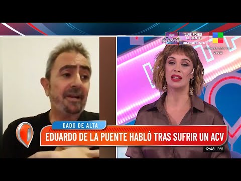 Dado de alta: Eduardo de la Puente habló tras sufrir un ACV