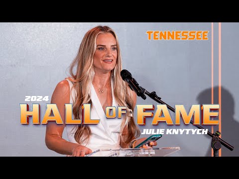 Julie Knytych Inducted to the Tennessee Athletics Hall of Fame