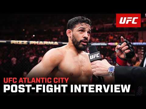 Julio Arce Post-Fight Interview | UFC Atlantic City