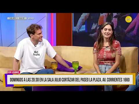 Natalia Figueiras y Gastón Dufau nos presentan Vip Lounge ?¿QPUDM?? 08-04-24