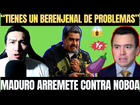 Nicolás Maduro arremete contra Daniel Noboa “No metas al DIABLO a ECUADOR” | RC5 se la canto a NOBOA