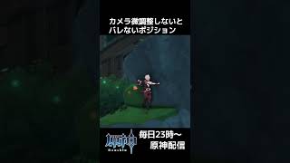 【原神】ここバレなくない？？てかどうやって入ったんだ...『原神かくれんぼ』 #shorts #原神 #genshinimpact #gen