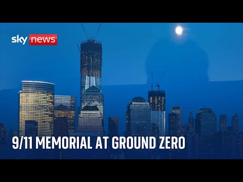 9/11 Ground Zero memorial in New York on 23rd anniversary of the September 11th attack