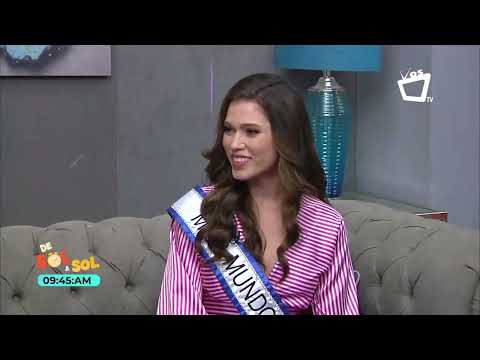 Daniela de Smet, Miss Mundo 2022, nos detalla sus actividades como reina de belleza