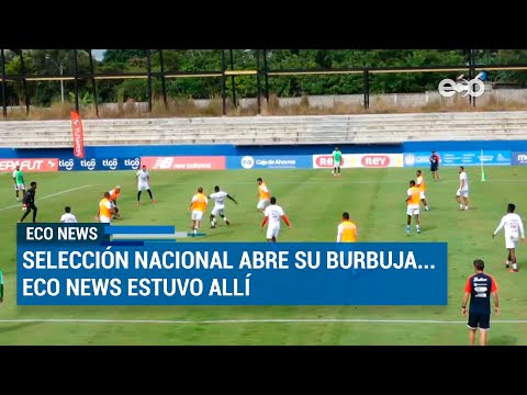 Selección Nacional de Panamá abre su burbuja... Eco News estuvo allí