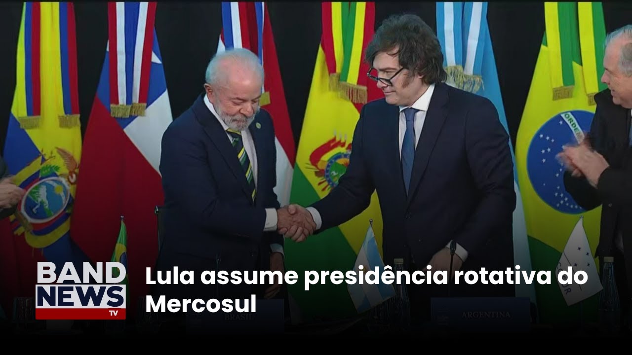 Lula assume presidência rotativa do Mercosul | BandNews TV
