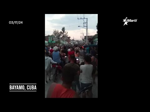 Imágenes inéditas de la protesta M17 en Bayamo