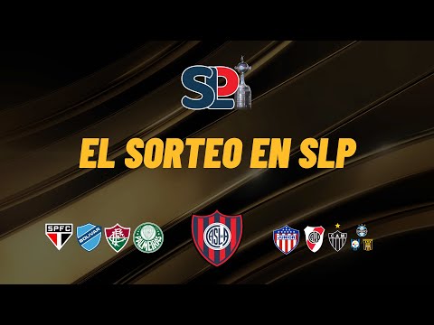 VIVO Y REACCIÓN DEL SORTEO DE OCTAVOS DE FINAL DE LA COPA LIBERTADORES - #SANLORENZO