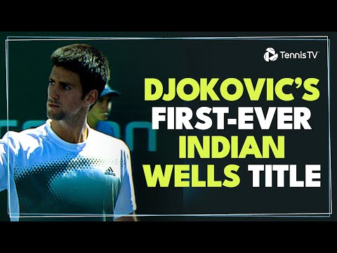 2008: The Year Novak Djokovic Won His FIRST Indian Wells Title 🏆