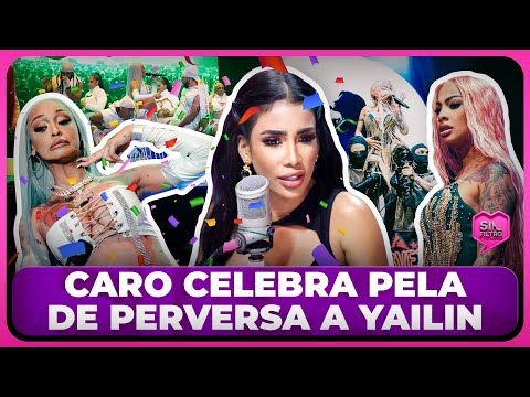 CARO BRITO CELEBRA PELA DE LA PERVERSA A YAILIN EN EL PRUDENTIAL: “NO TIENES TALENTO”