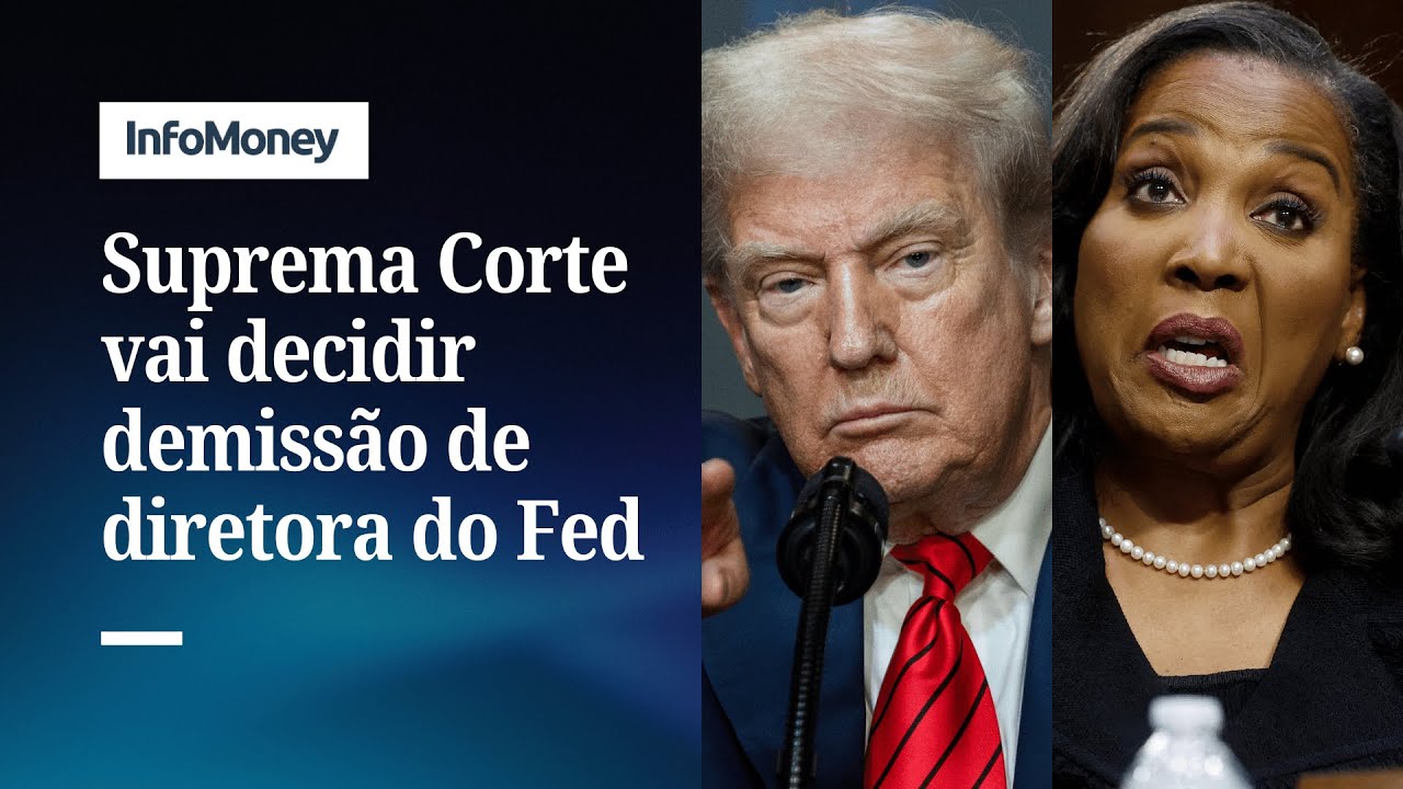 Trump pede à Suprema Corte dos EUA que permita demissão de Lisa Cook | InfoMoney News