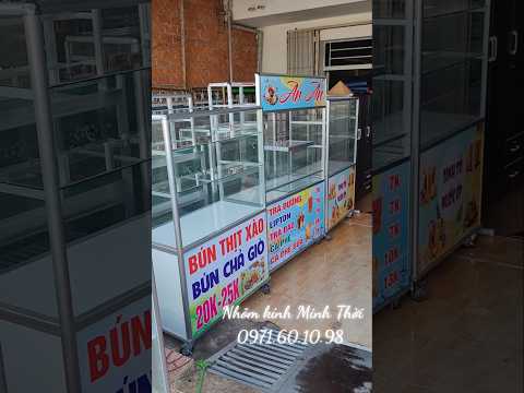 giao liền tay, review 3 tủ bán đồ ăn bún thịt xào nước ép và xe cà phê