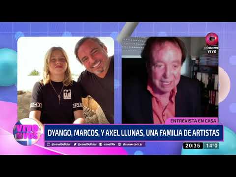 Vivo para Vos: Dyango: Es un orgullo que mis nietos se dediquen al arte