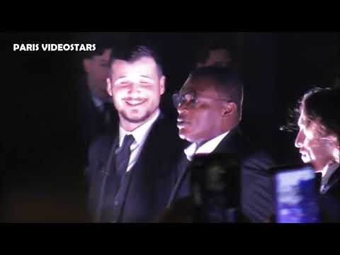 Marcel Desailly, Djibril Cisse, Clarence Seedorf arrival @ Ballon d'Or awards 28 october 2024 Paris