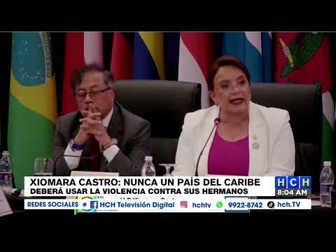 Xiomara Castro asume la Presidencia Pro Tempore de la CELAC
