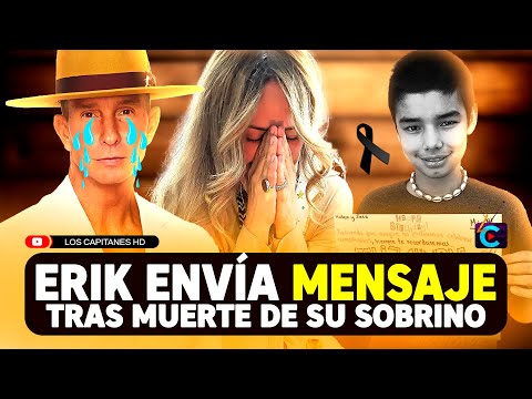 Erik Rubín ENVÍA MENSAJE a Andrea Legarreta tras MUERTE de su SOBRINO