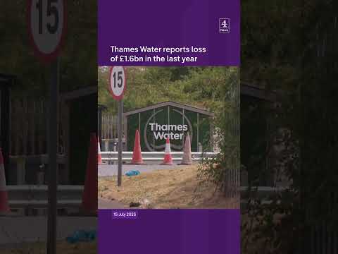 Thames Water reports £1.6bn loss