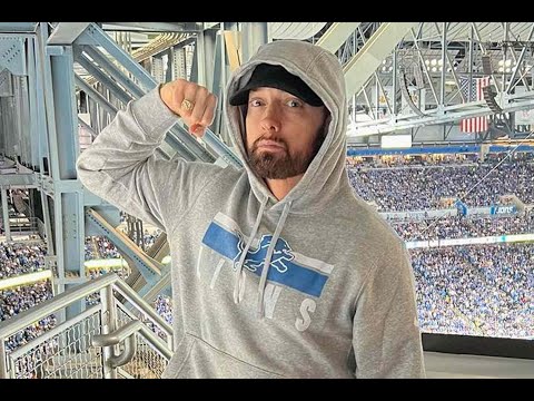 Eminem Is 'So Proud' of the Detroit Lions After Tough NFC Championship