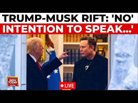 Trump-Musk Feud LIVE Updates: Battle of Billionaires Donald Trump And Elon Musk | Tesla Stock Price