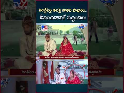 iSmart News : పెండ్లిపిల్ల తలపై వాలిన పావురం.. దీవించడానికే వచ్చిందట! | Pigeon - TV9