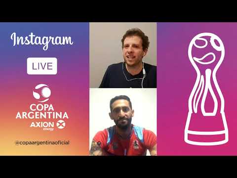 #LiveCopaArgentina Entrevista con Maximiliano Gagliardo (19/10/2020)