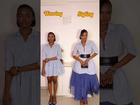 Wearing or styling? #wearingvsstyling #styleinspo #thisorthat #shortsfashion #stylingshorts